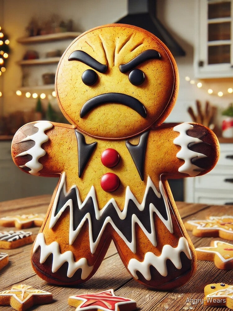 Gingerbread Man by Angry-Wears