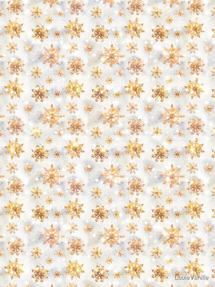 Vintage Winter Wonderland Christmas Pattern by LouieVanille