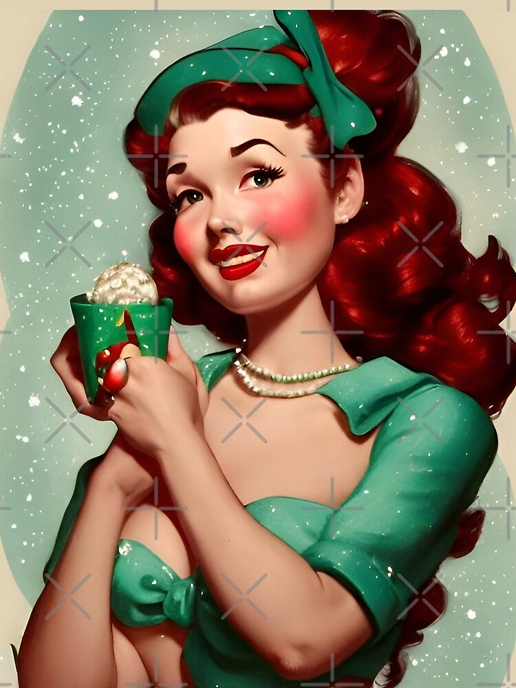 Hot Chocolate 50s retro Christmas by 90snerd