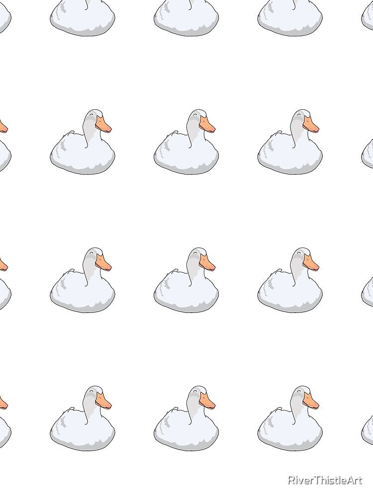 Smiling duck by RiverThistleArt