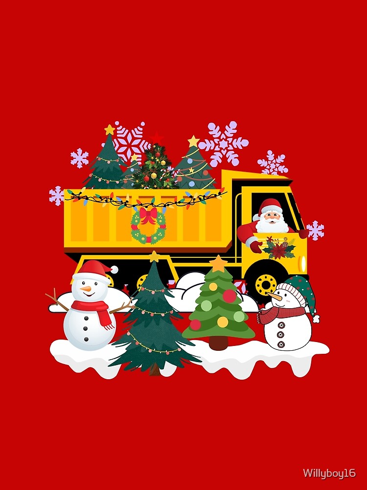 Santa's Christmas Village Dump Truck by Willyboy16