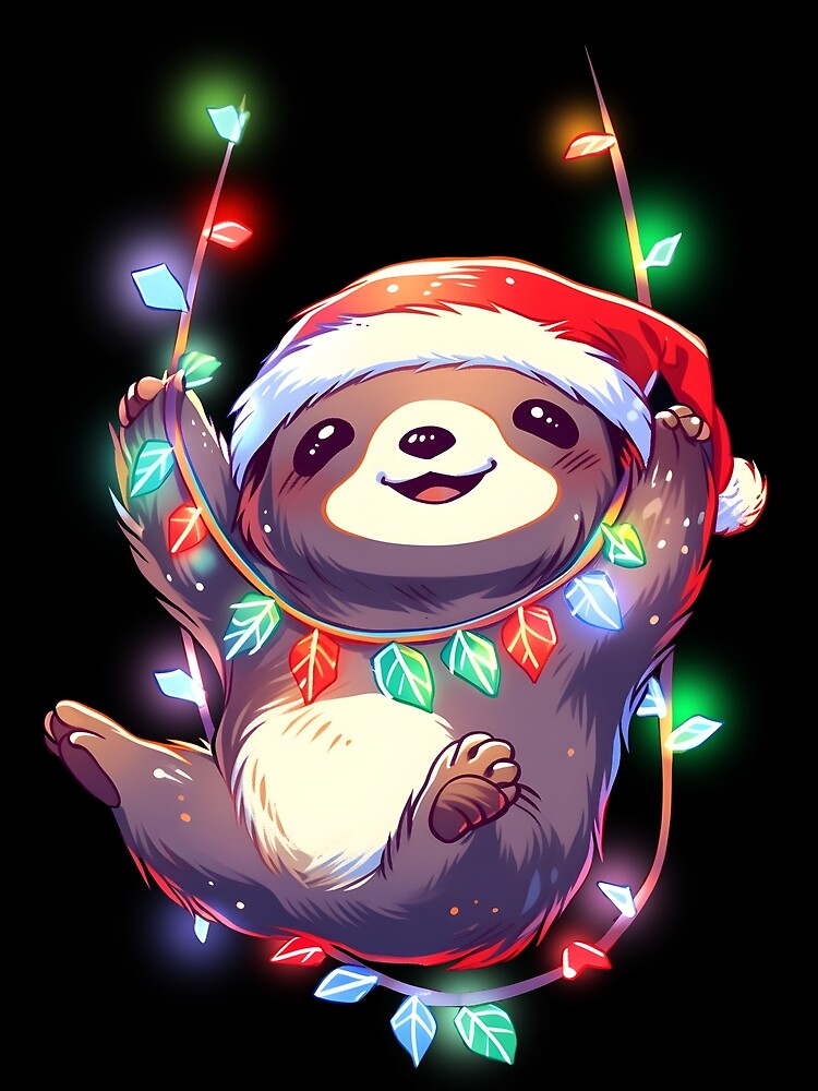 Merry Slothmas! by TheeDigitalDen