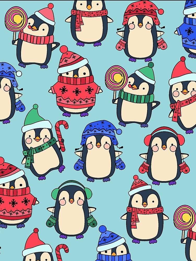 Winter Penguin Patter by Emus