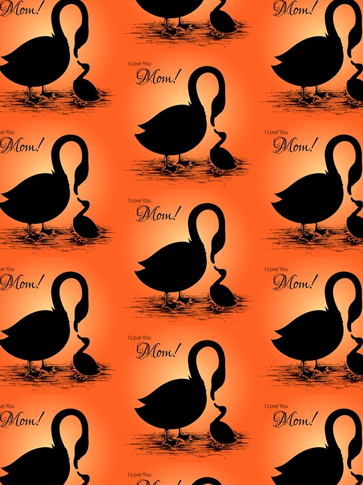 Love Mama Duck - I love you mom by Dbanksdesign