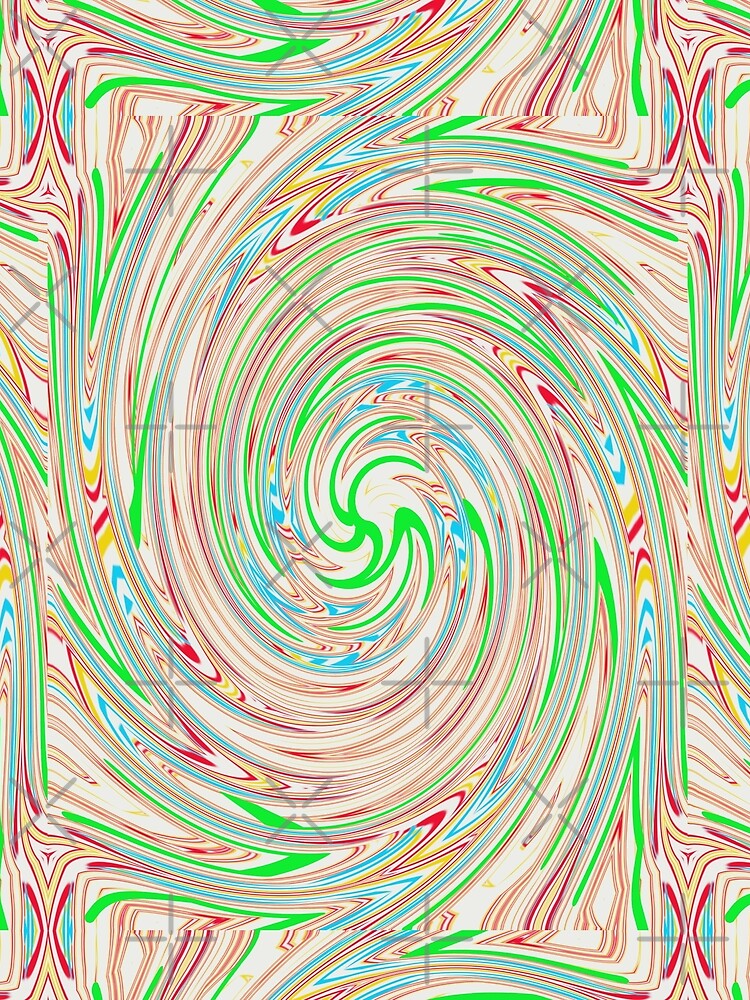 Super Candy Cane Bubble Gum Pink Yoghurt Swirl by FarzT