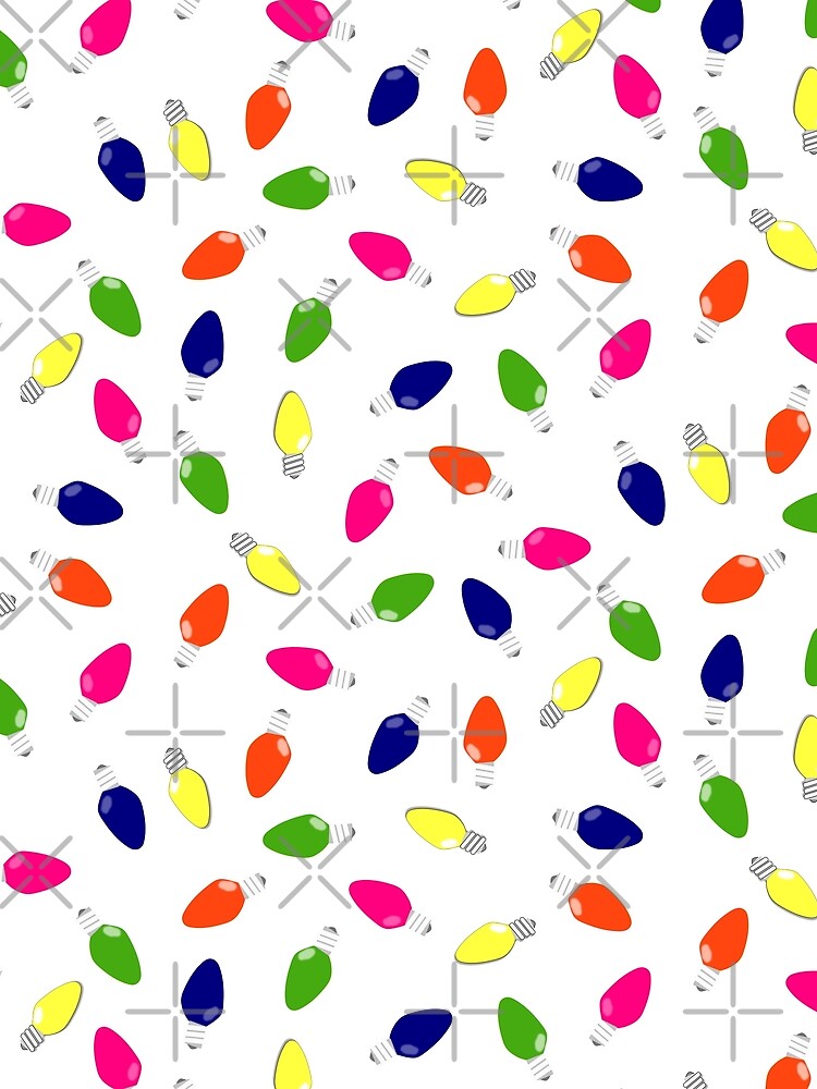 Christmas Lights Pattern by universewitness