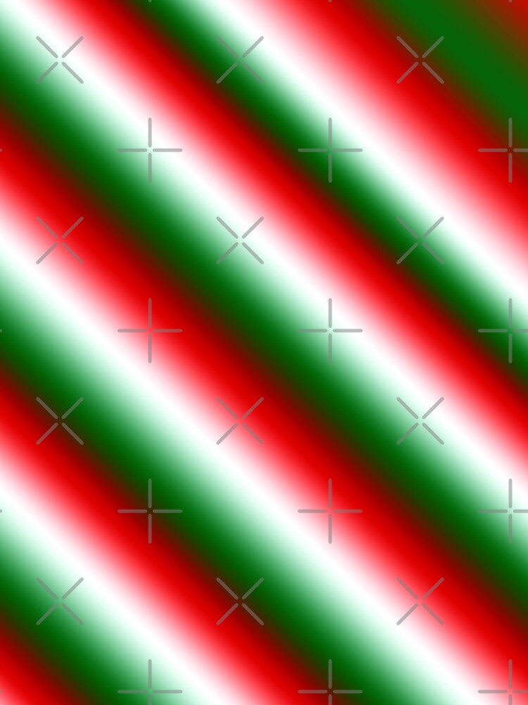 Christmas Candy Diagonal Stripes by Darcy777