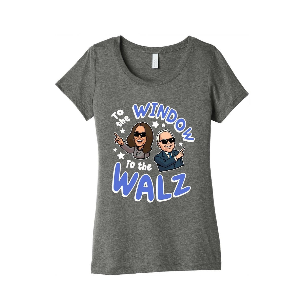 To the Window, to the Walz Womens Triblend Tee Unisex