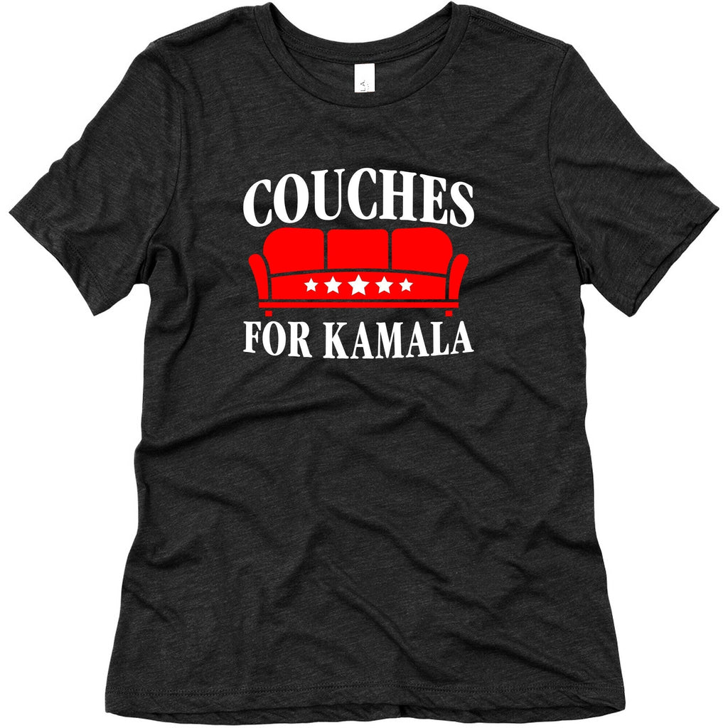 Couches For Kamala Womens Triblend Tee Unisex