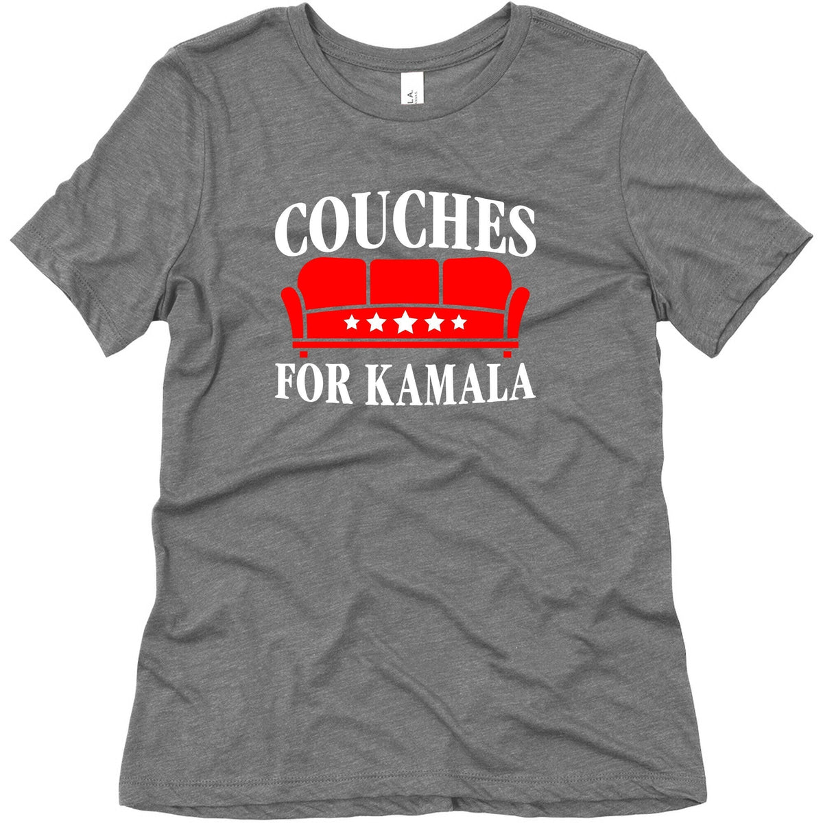 Couches For Kamala Womens Triblend Tee Unisex