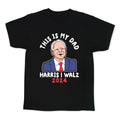 This Is My Dad Tim Walz Kids Tee Unisex