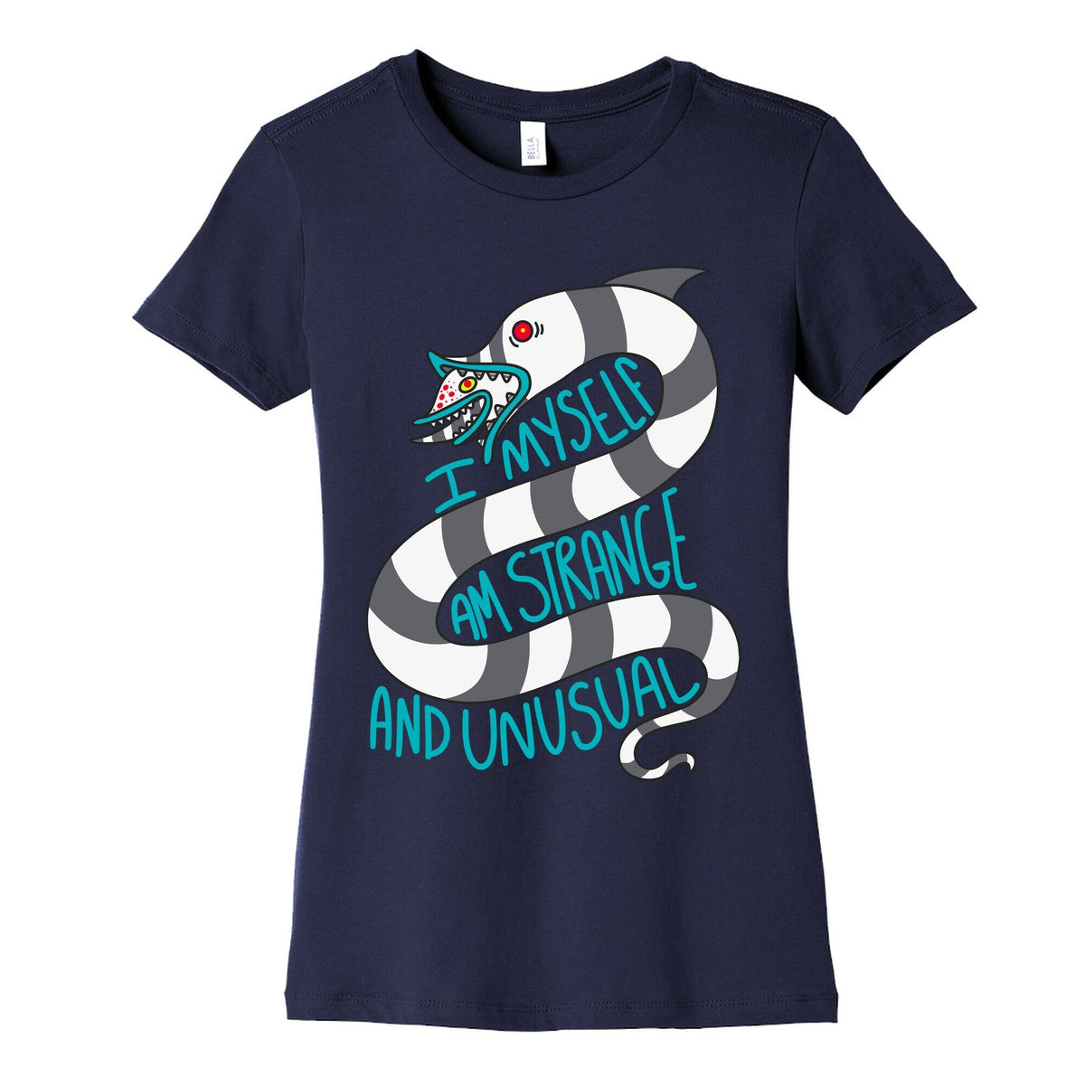 I Myself Am Strange and Unusual Womens Cotton Tee Unisex