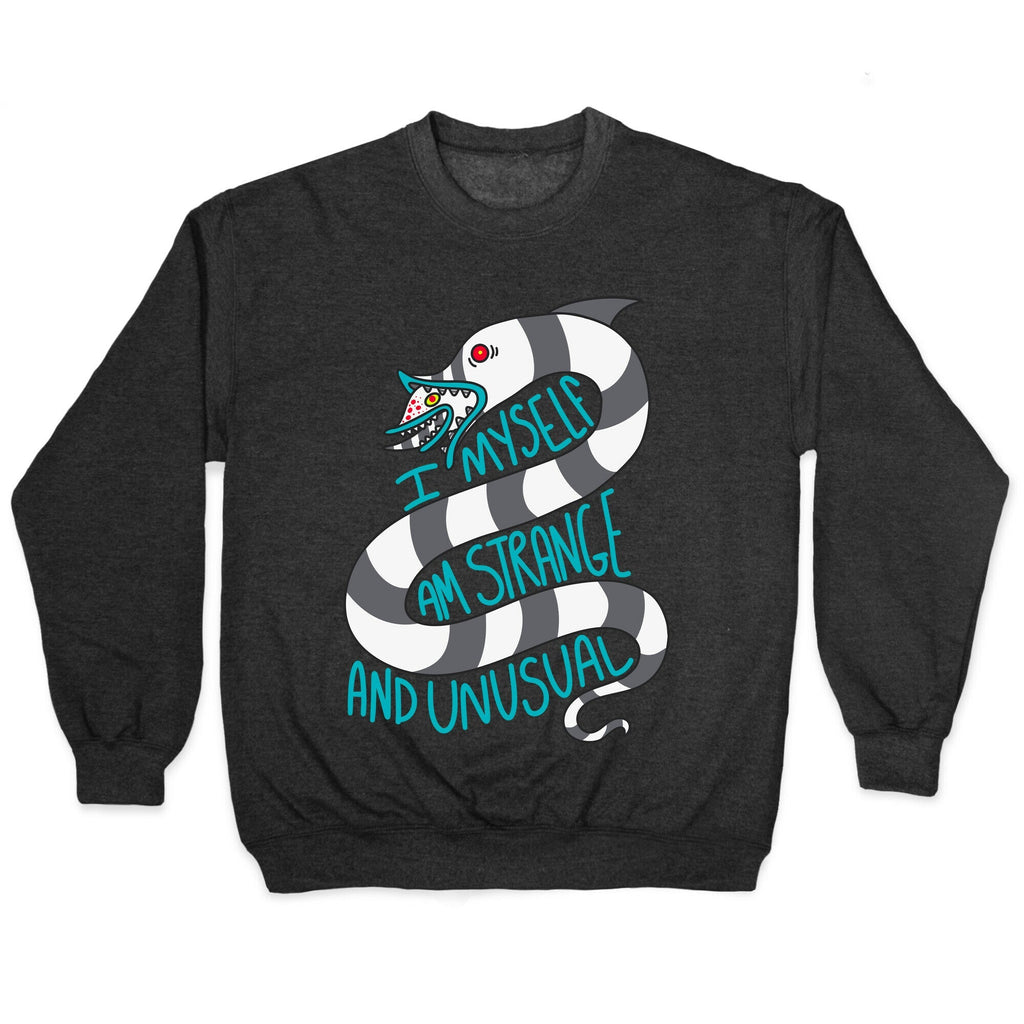 I Myself Am Strange and Unusual Crewneck Unisex