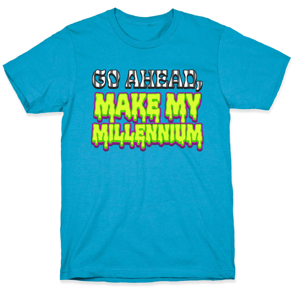 Go Ahead Make My Millennium Unisex Triblend Tee Unisex