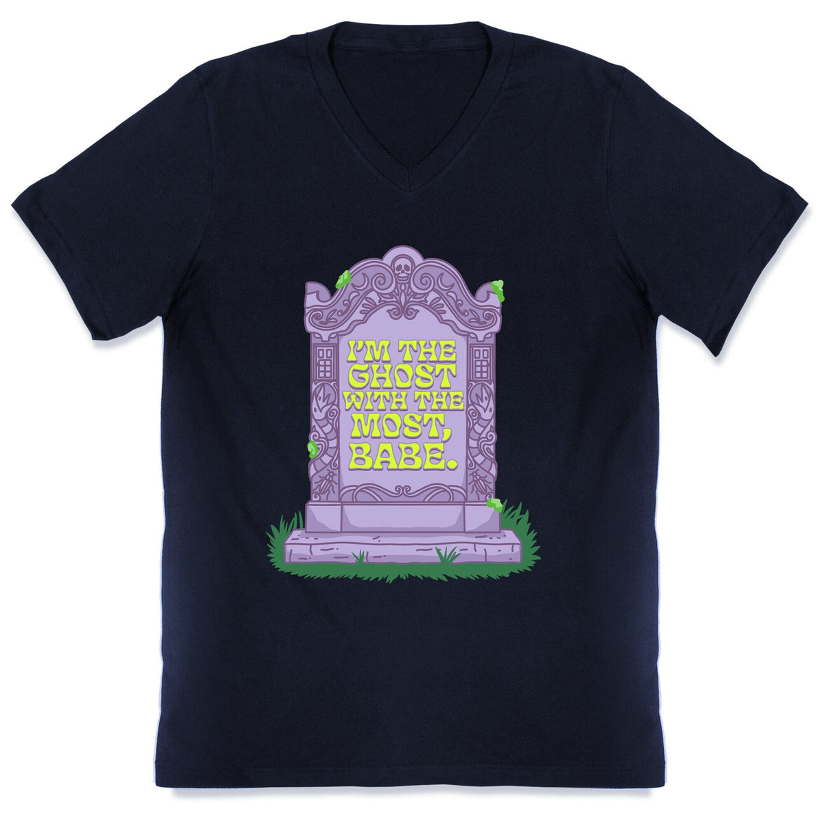 Im The Ghost With The Most, Babe V-Neck Unisex