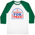 Kamala Because Science Matters Baseball Tee Unisex