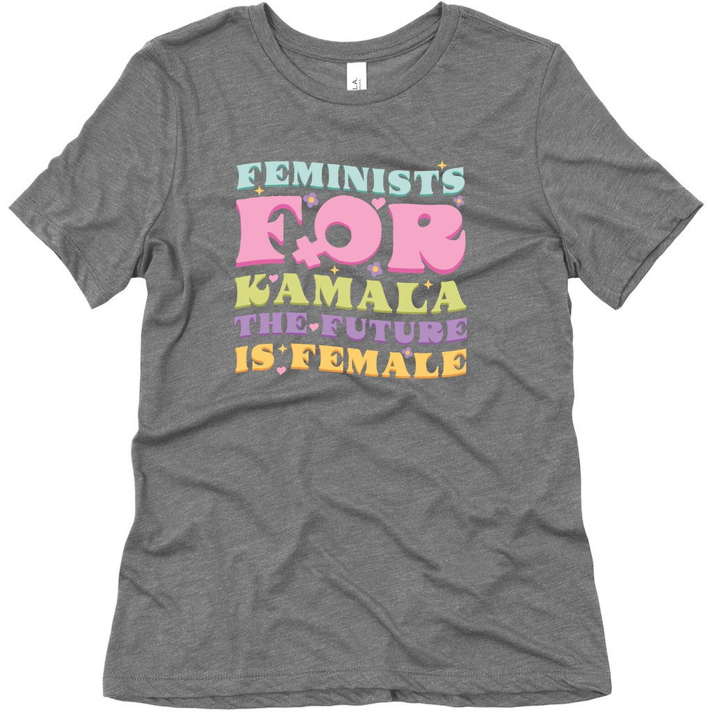 Feminists for Kamala Womens Triblend Tee Unisex