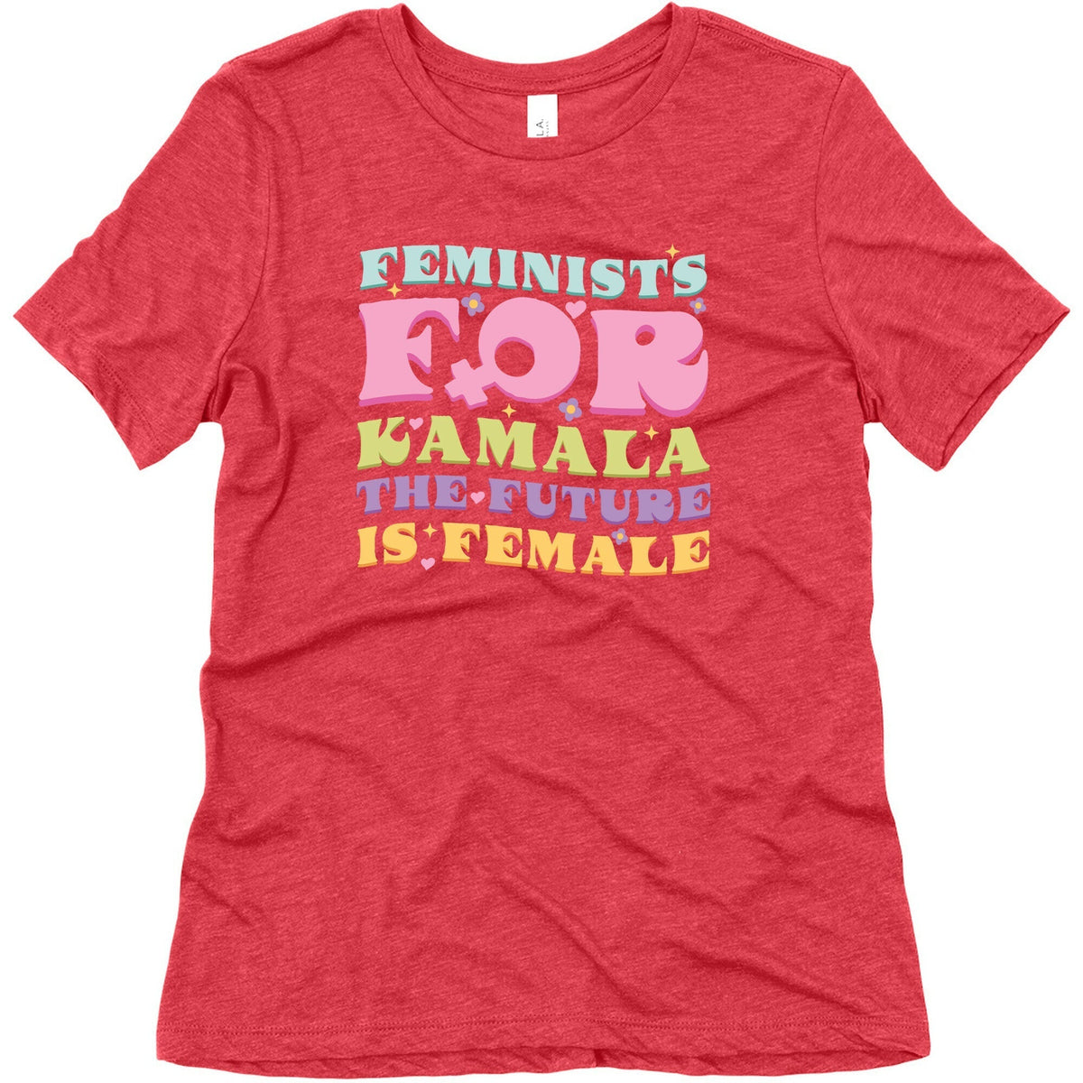 Feminists for Kamala Womens Triblend Tee Unisex