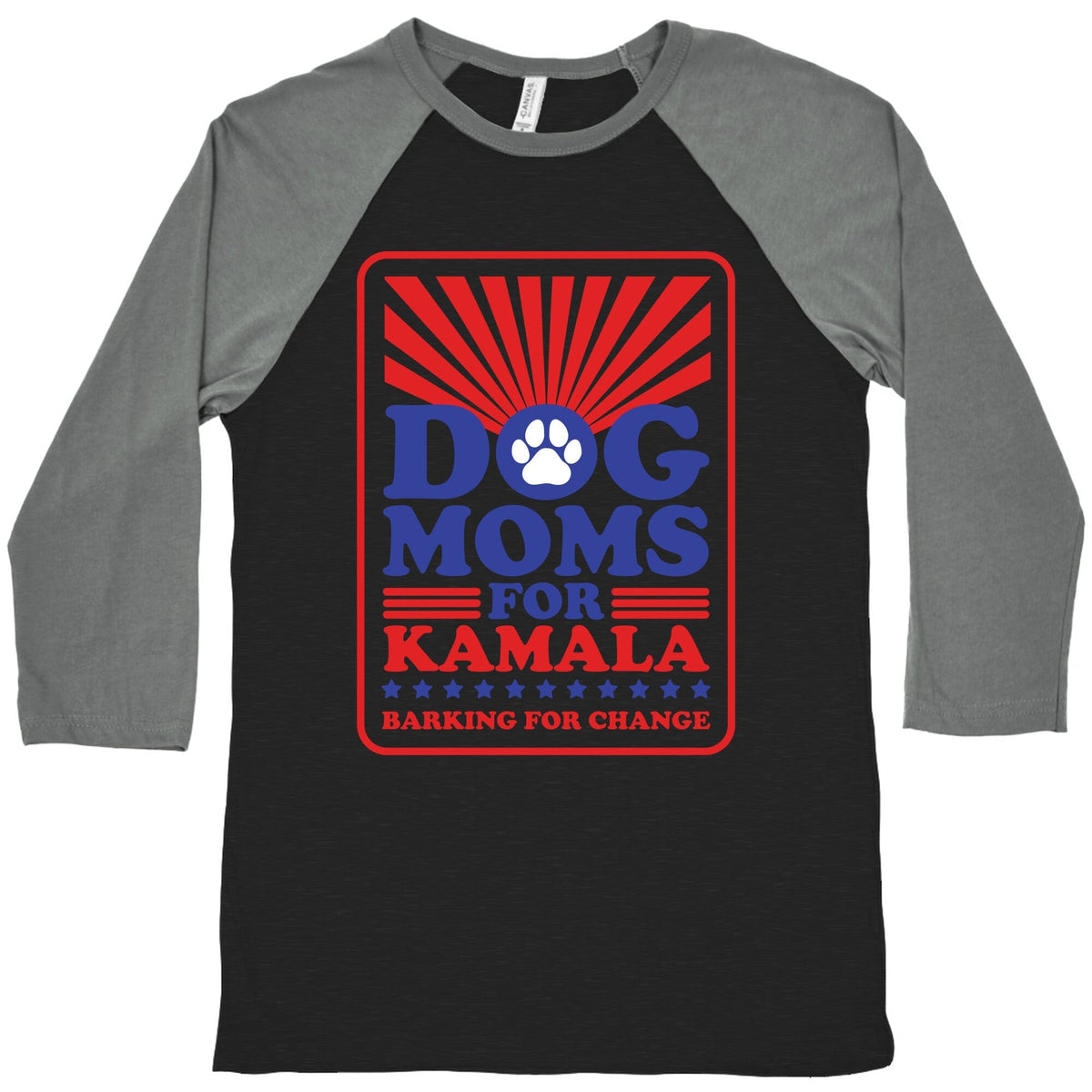 Dog Moms for Kamala Baseball Tee Unisex