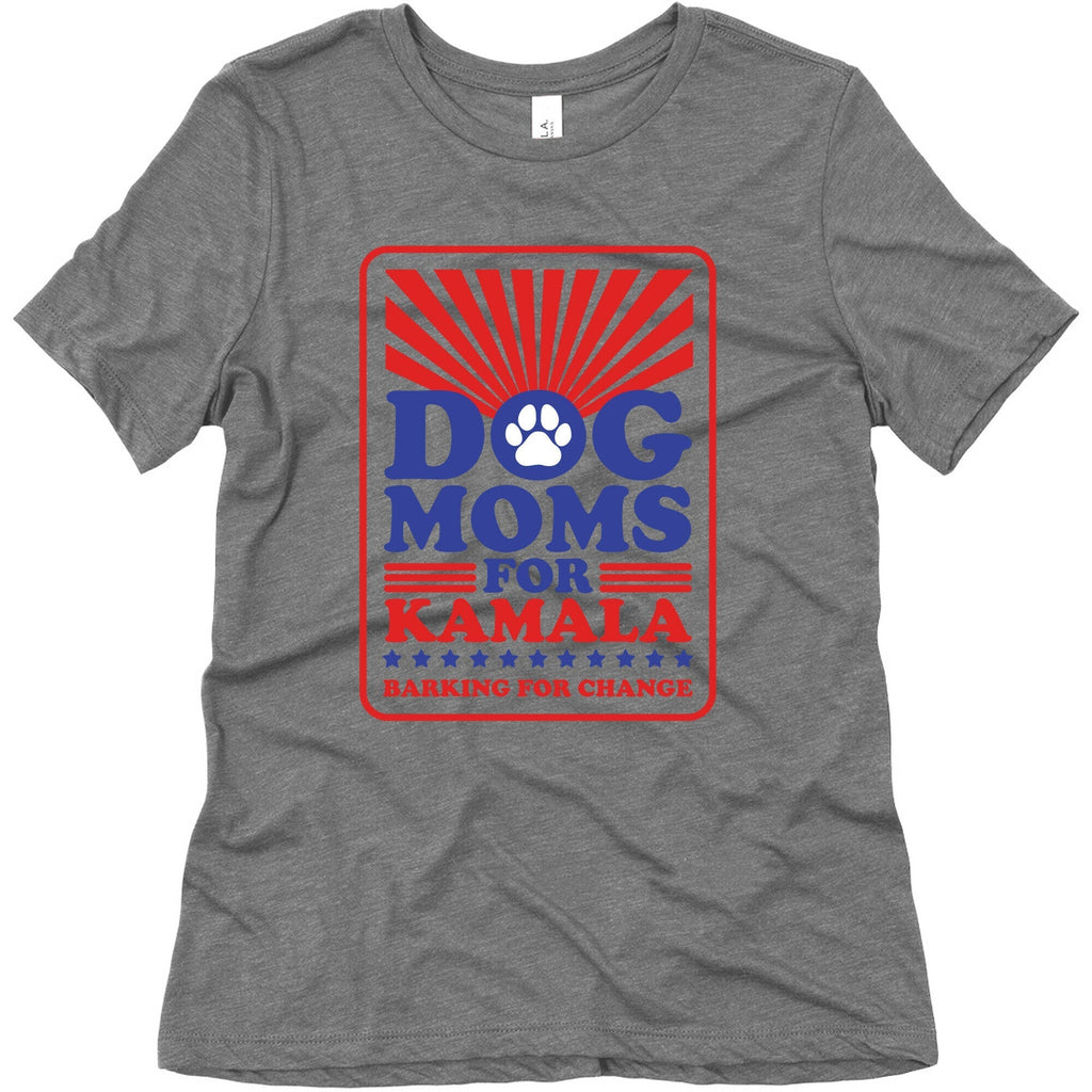 Dog Moms for Kamala Womens Triblend Tee Unisex