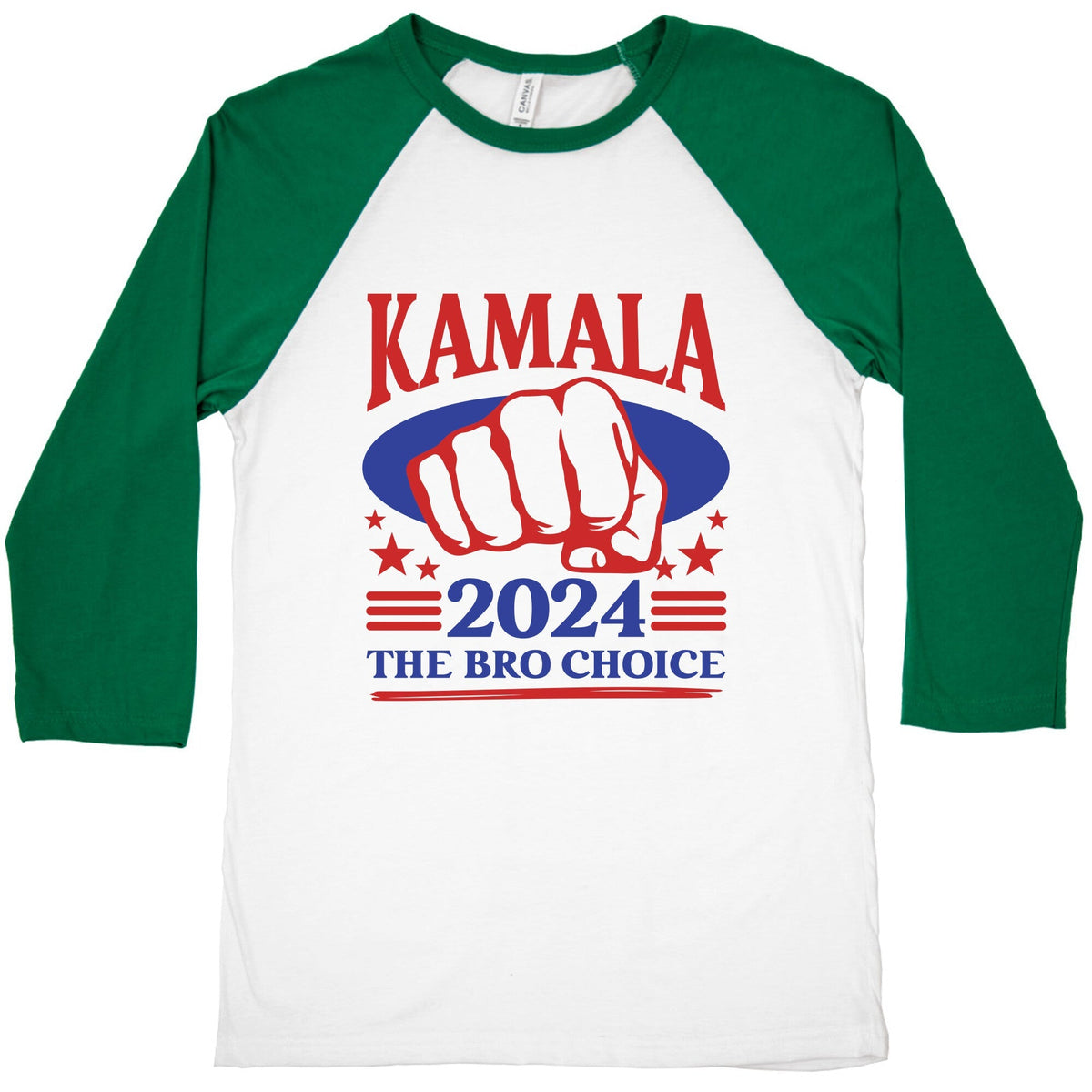 White Dudes for Kamala Baseball Tee Unisex