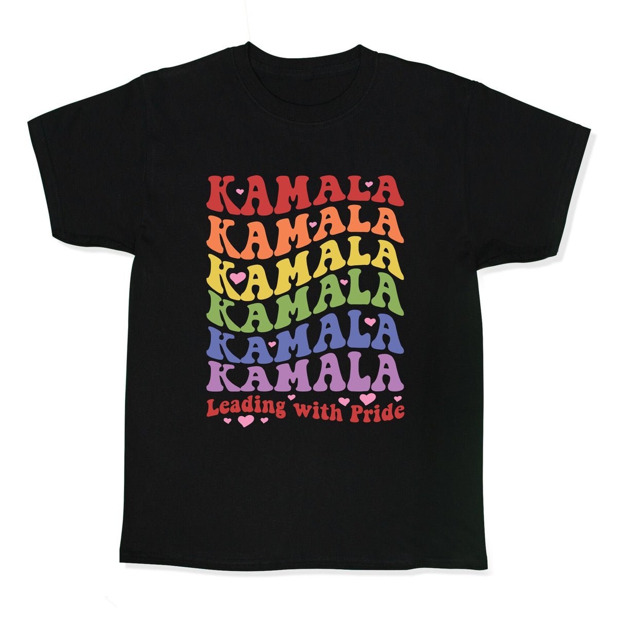 Kamala Leading With Pride Kids Tee Unisex