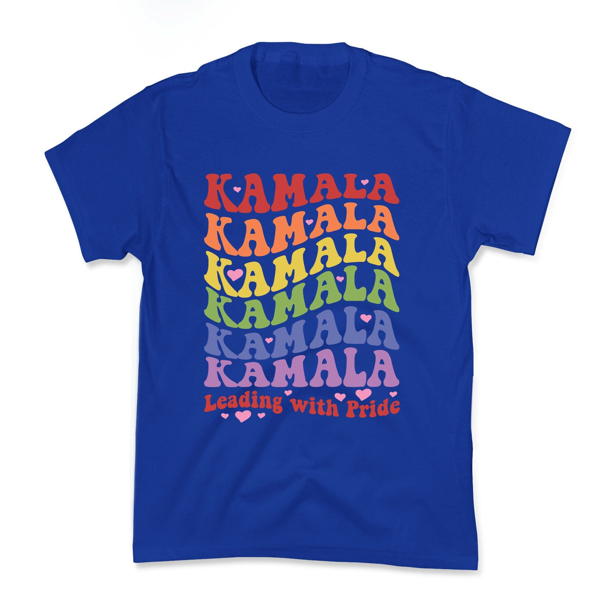 Kamala Leading With Pride Kids Tee Unisex