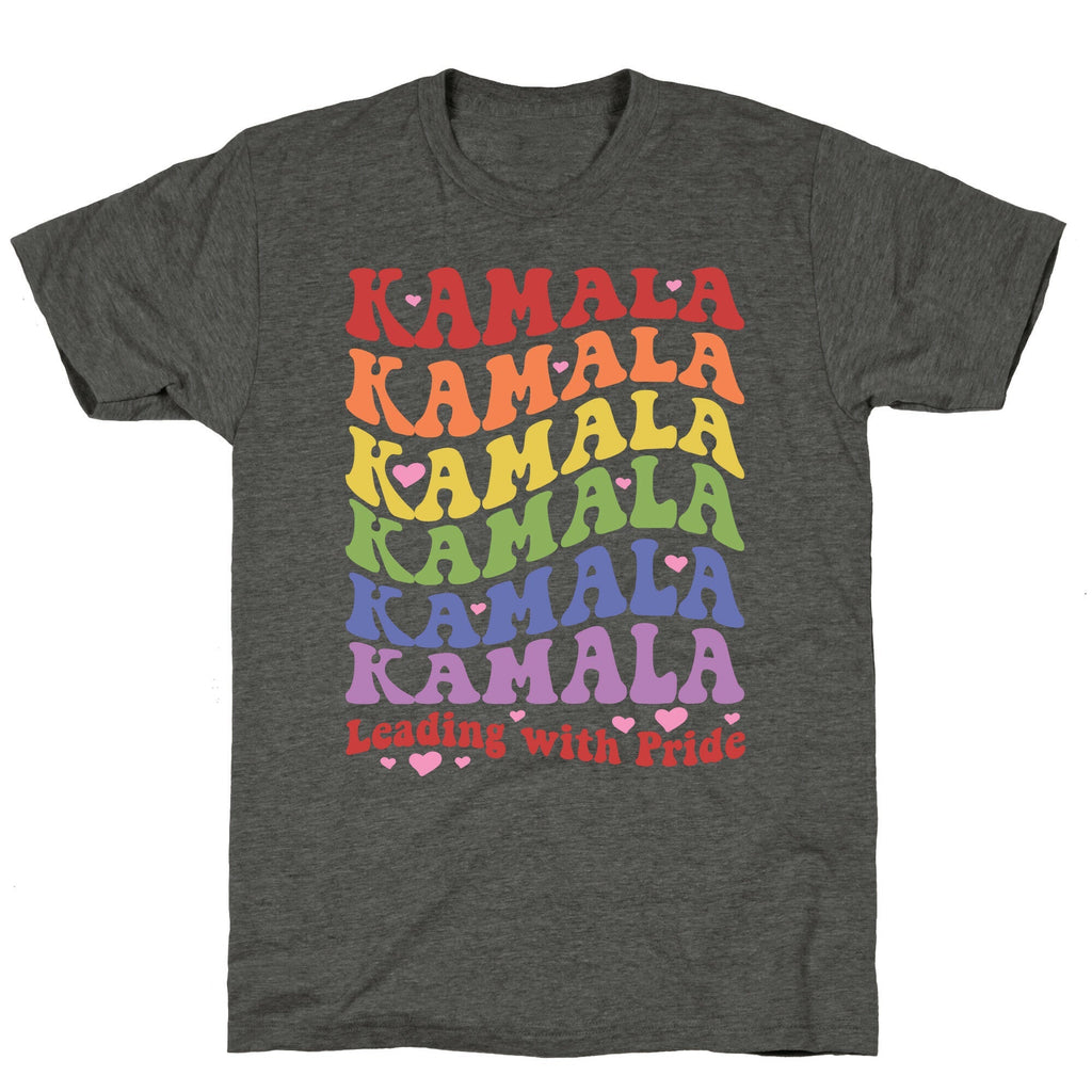 Kamala Leading With Pride Unisex Triblend Tee Unisex