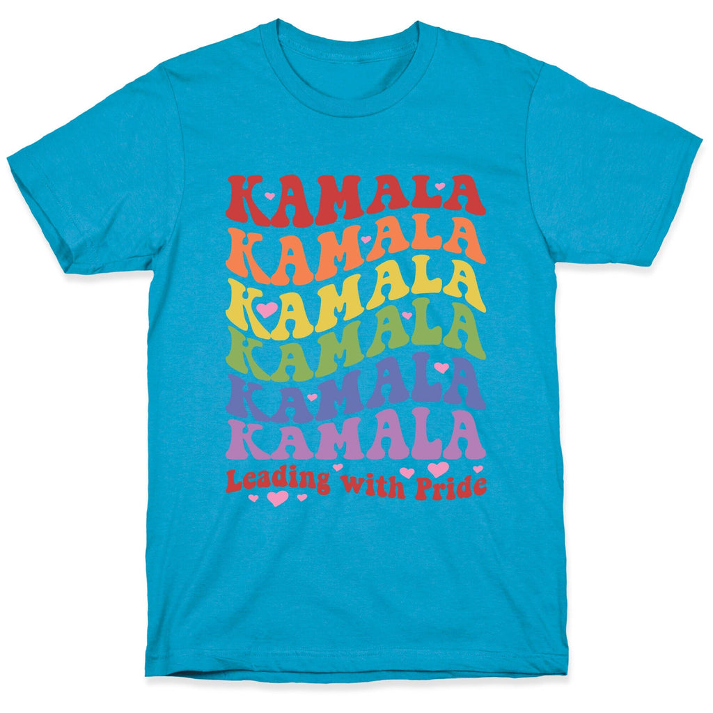 Kamala Leading With Pride Unisex Triblend Tee Unisex