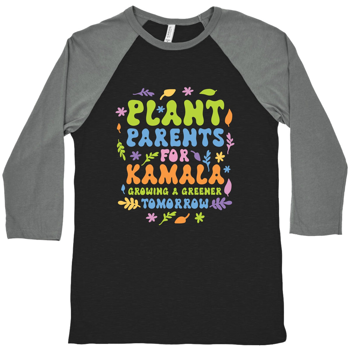 Plant Parents for Kamala Baseball Tee Unisex