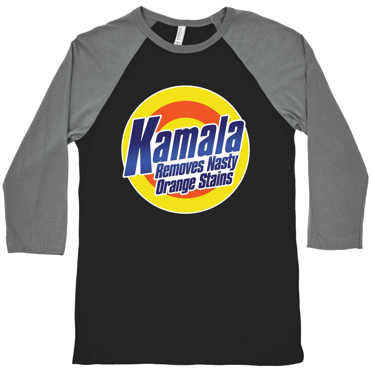 Kamala Removes Nasty Orange Stains Baseball Tee Unisex