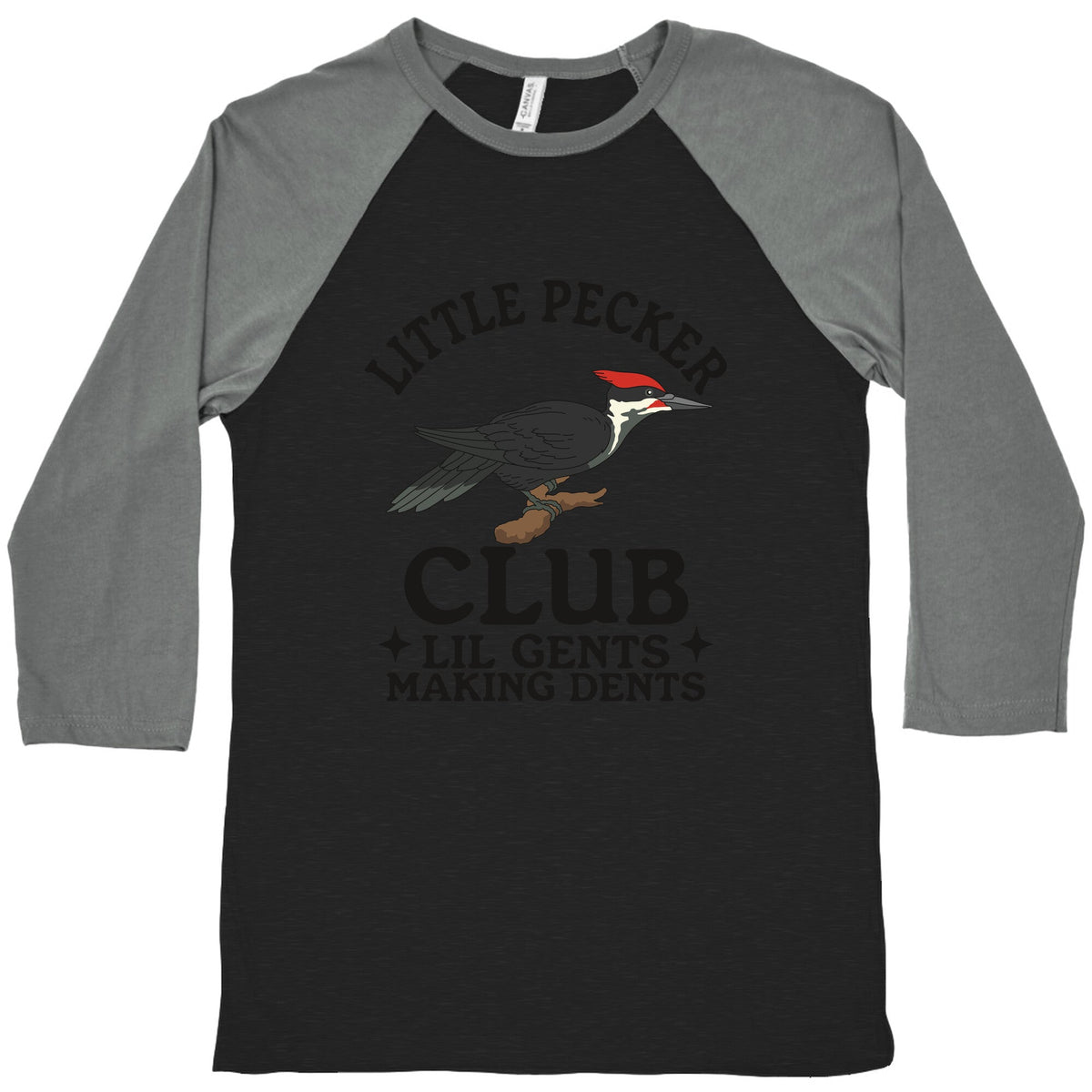 Little Pecker Club Baseball Tee Unisex