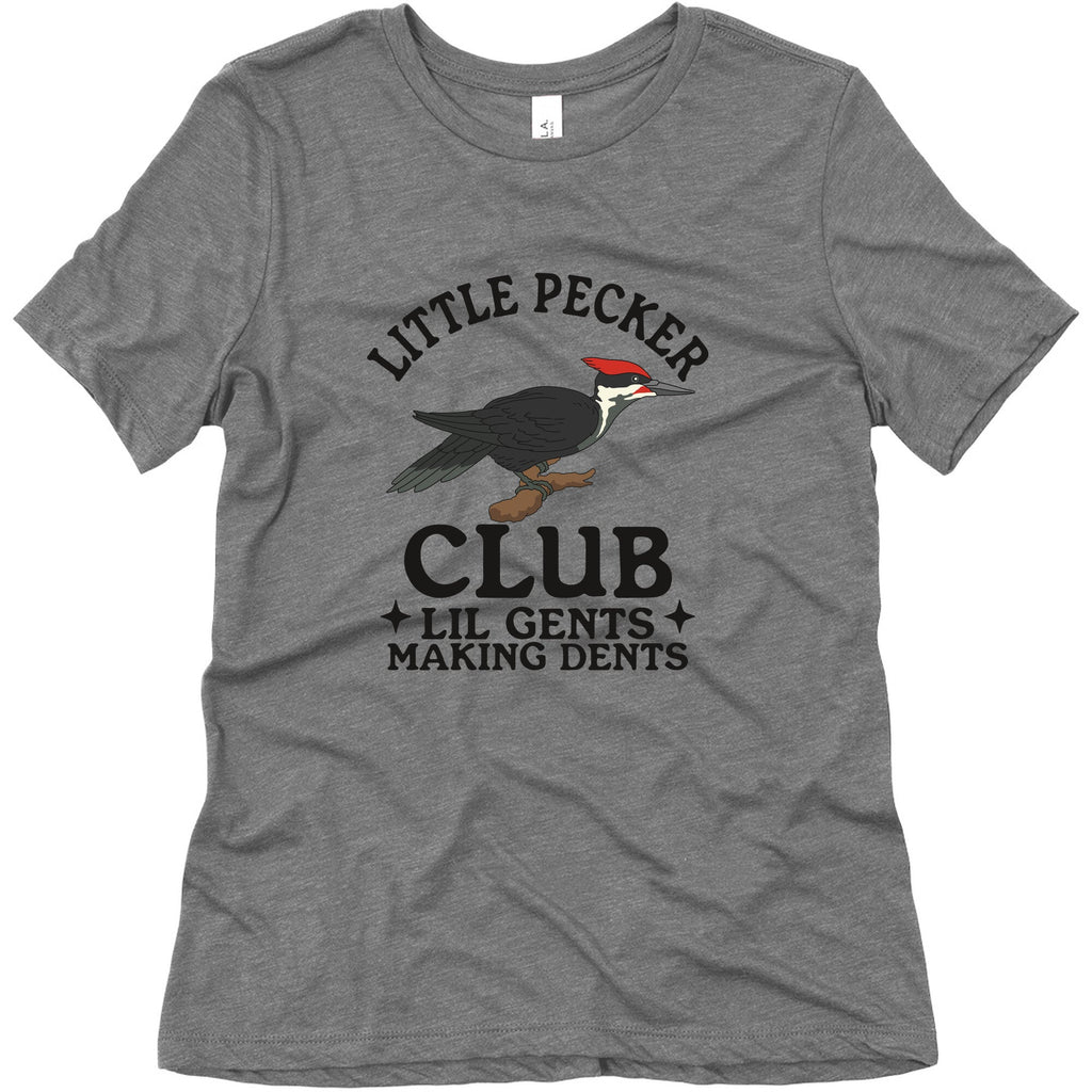Little Pecker Club Womens Triblend Tee Unisex