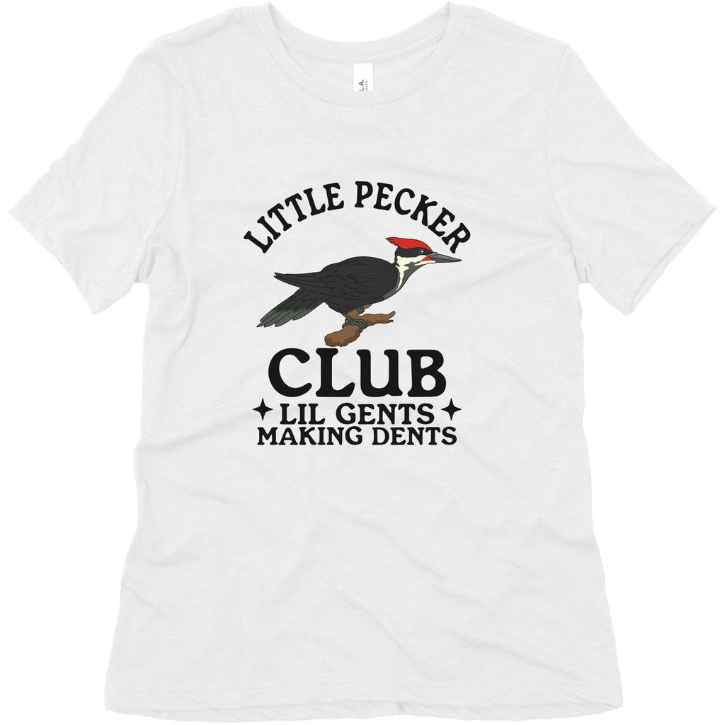 Little Pecker Club Womens Triblend Tee Unisex