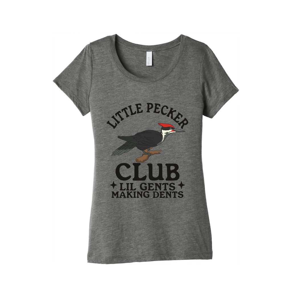 Little Pecker Club Womens Triblend Tee Unisex