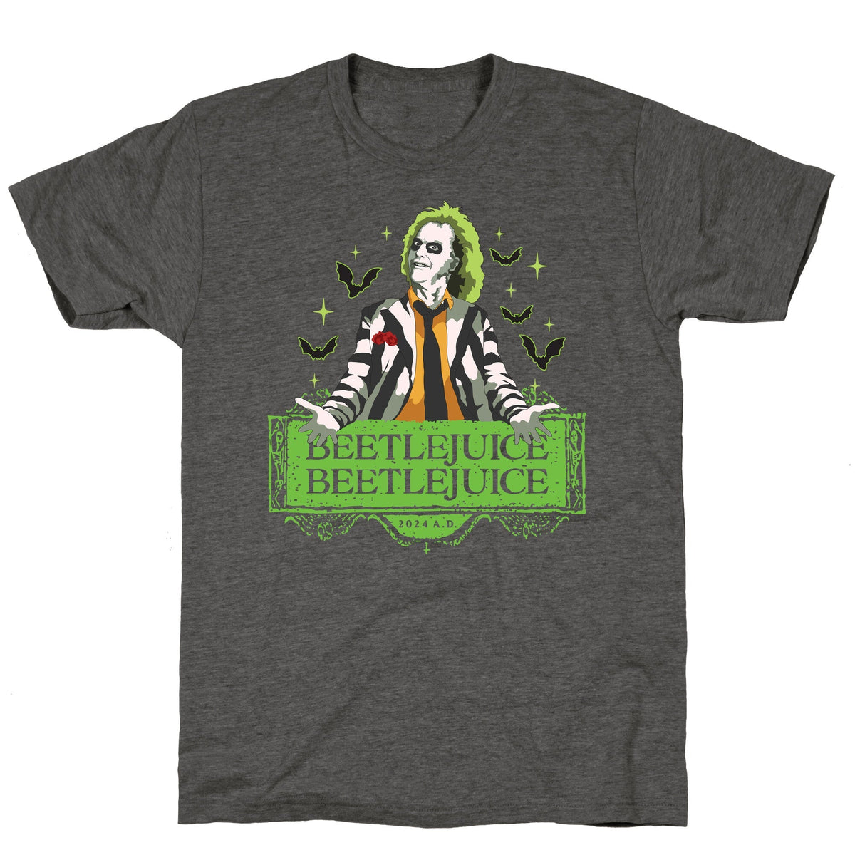 Beetlejuice Beetlejuice Unisex Triblend Tee Unisex