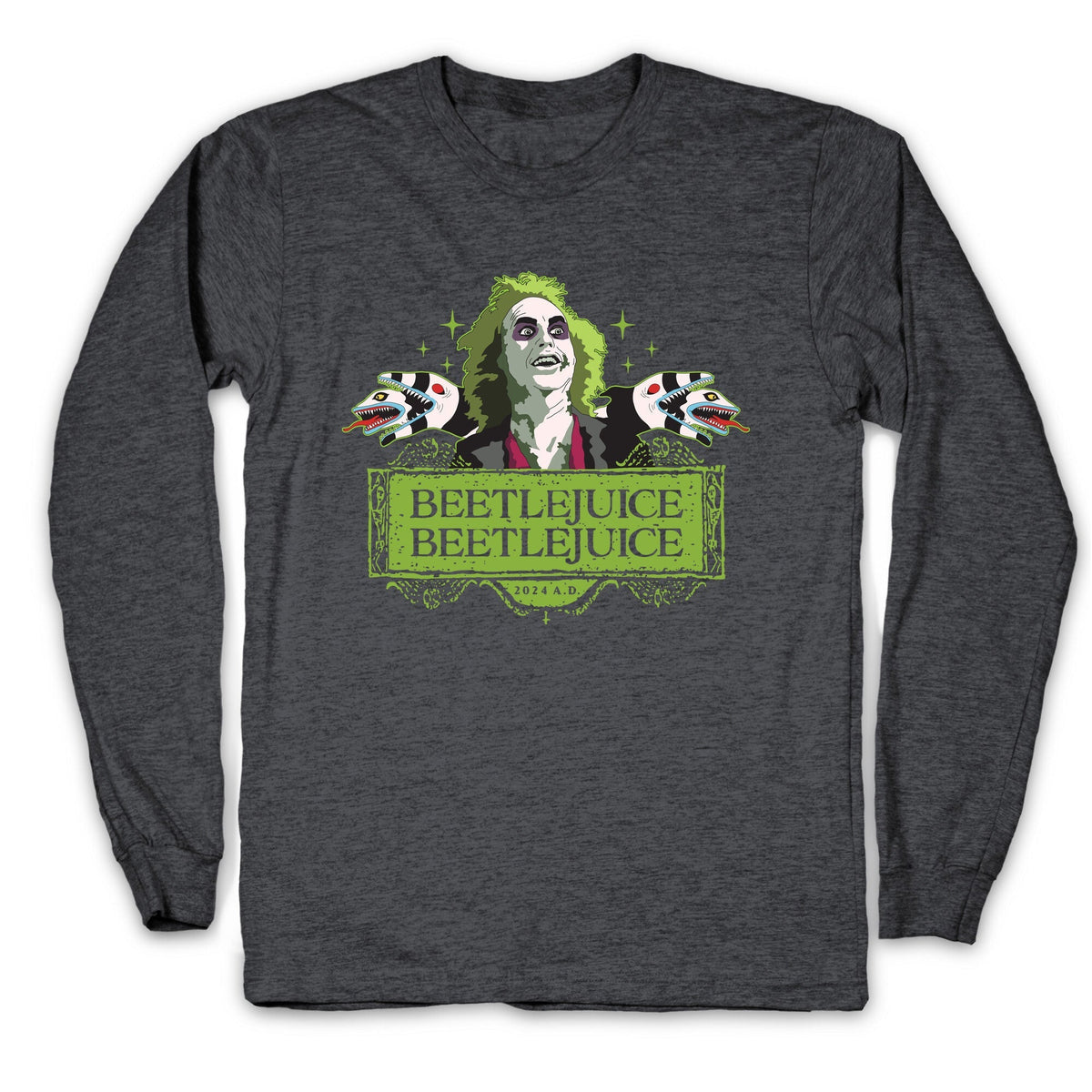 Beetlejuice Beetlejuice Longsleeve Tee Unisex
