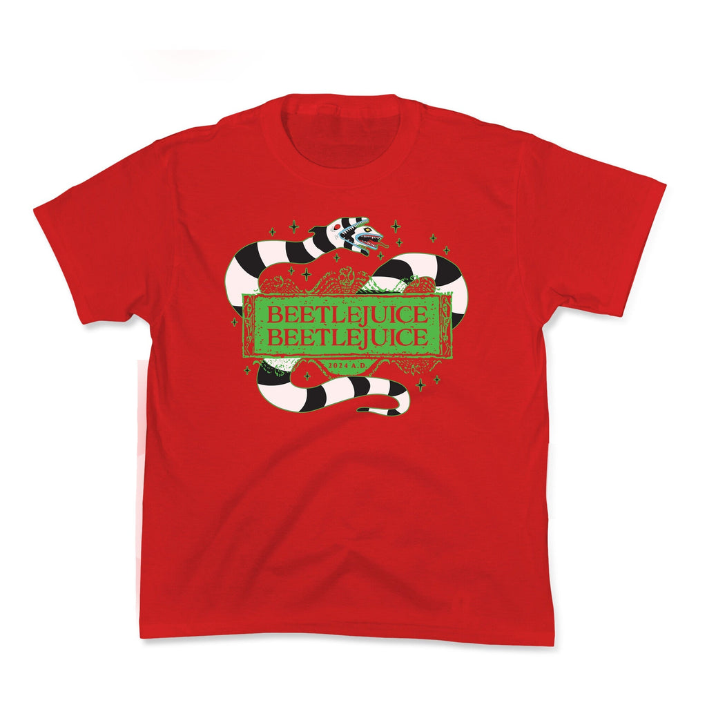 Beetlejuice Beetlejuice 2024 AD Kids Tee Unisex