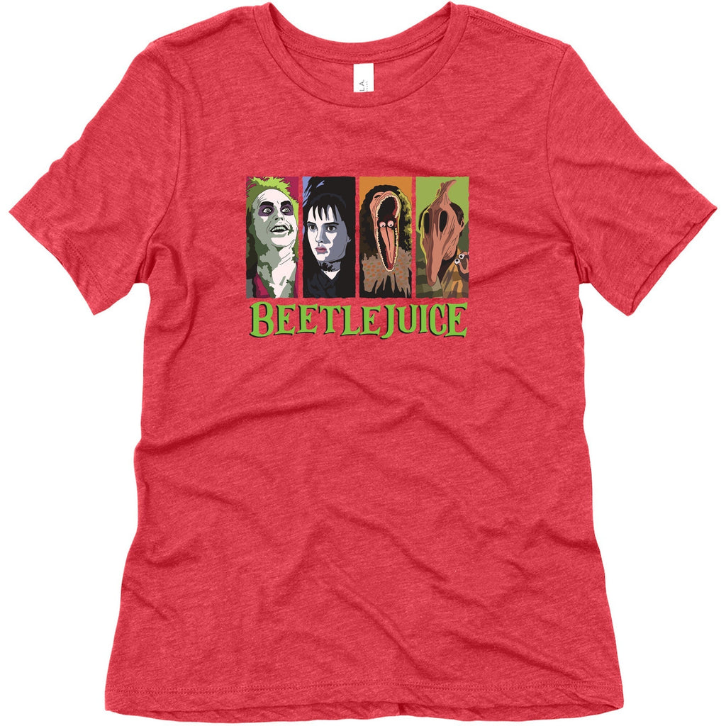 Beetlejuice Womens Triblend Tee Unisex