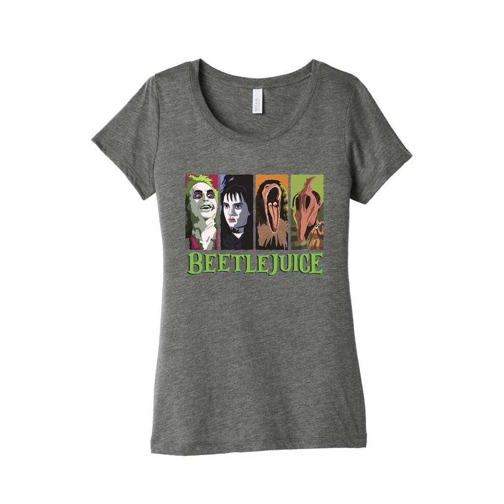 Beetlejuice Womens Triblend Tee Unisex