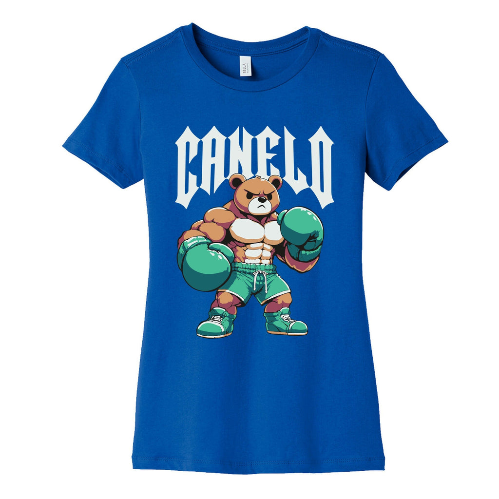 Canelo Teddy Bear Womens Cotton Tee Unisex