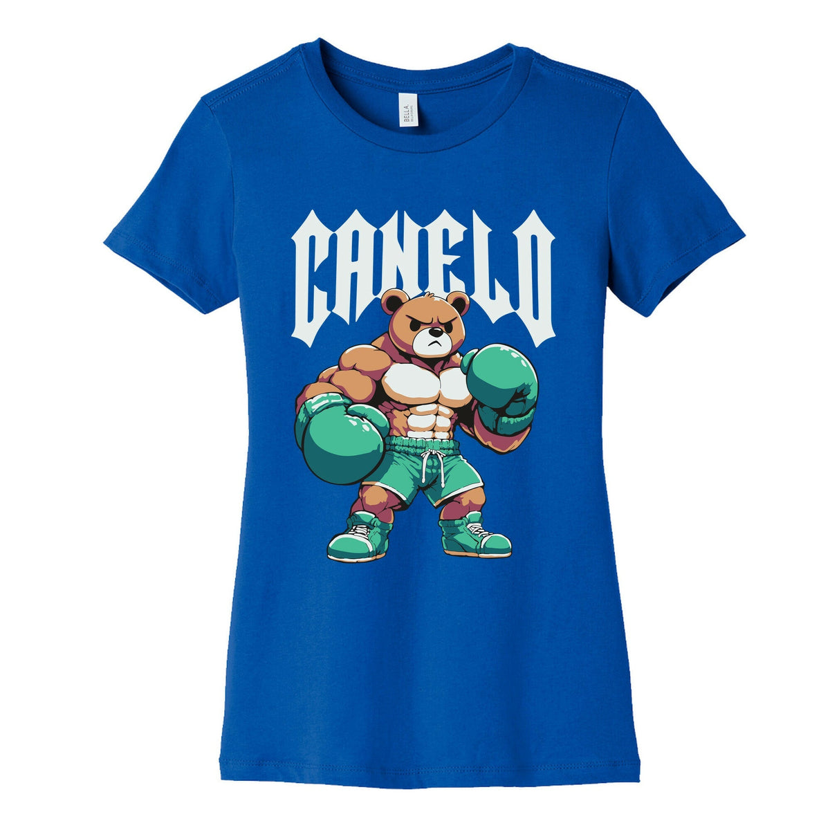 Canelo Teddy Bear Womens Cotton Tee Unisex