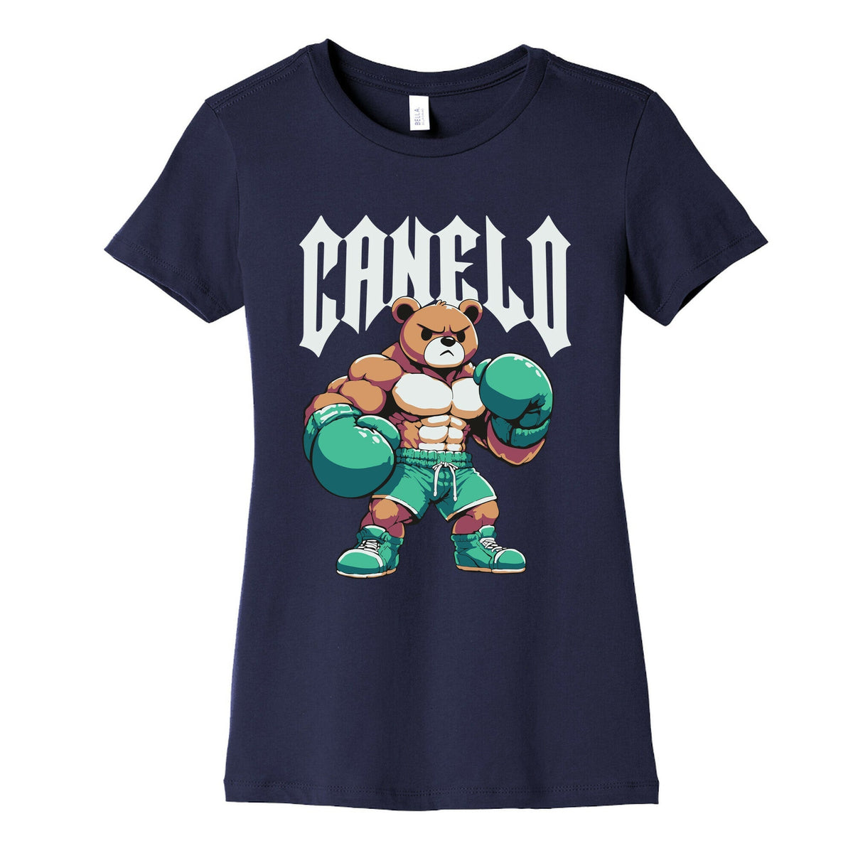 Canelo Teddy Bear Womens Cotton Tee Unisex