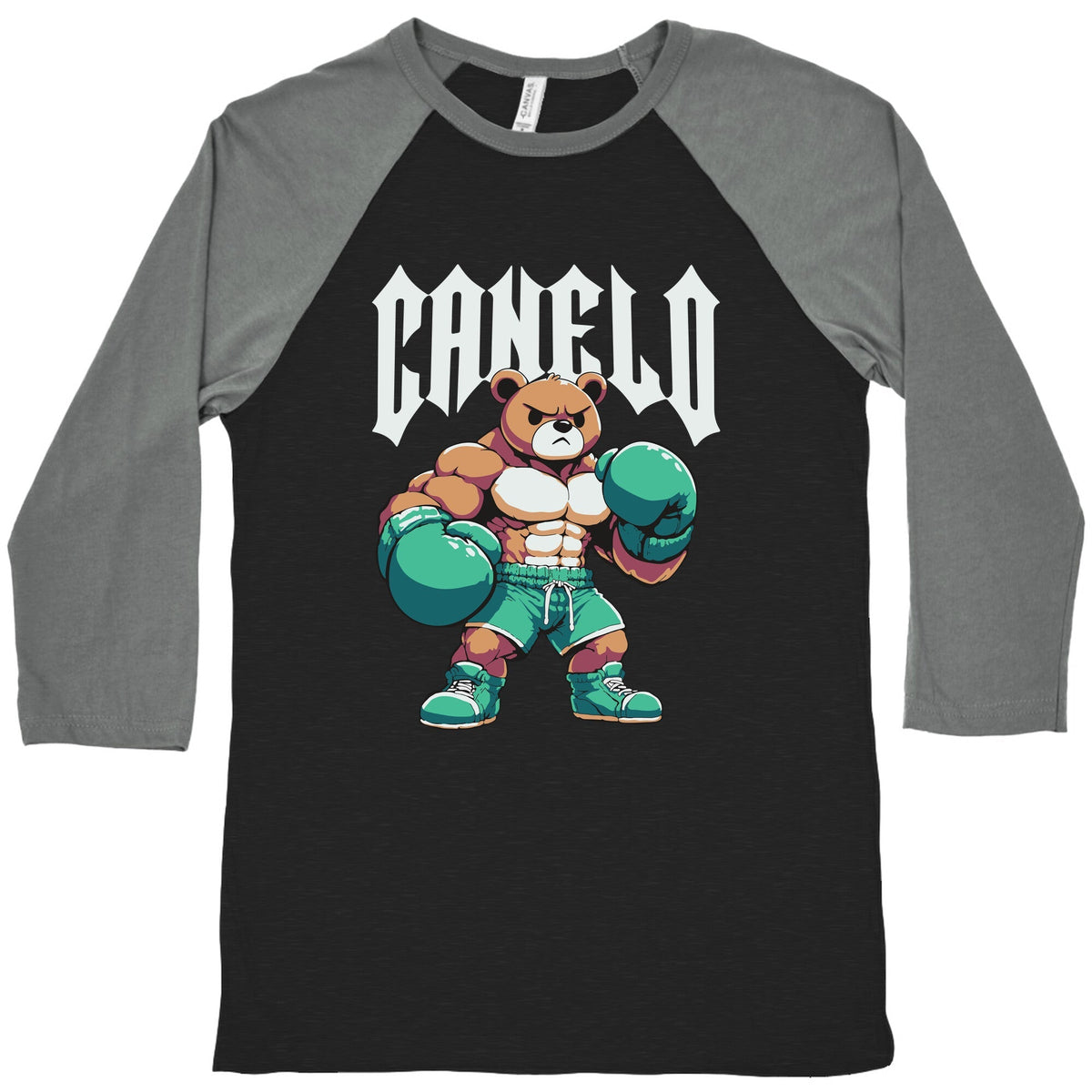 Canelo Teddy Bear Baseball Tee Unisex