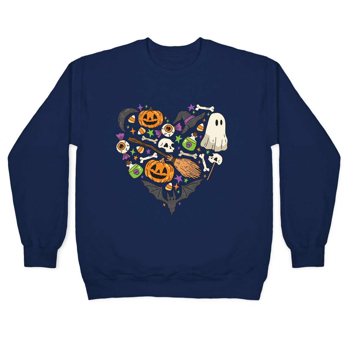 Halloween Heart Crewneck Unisex