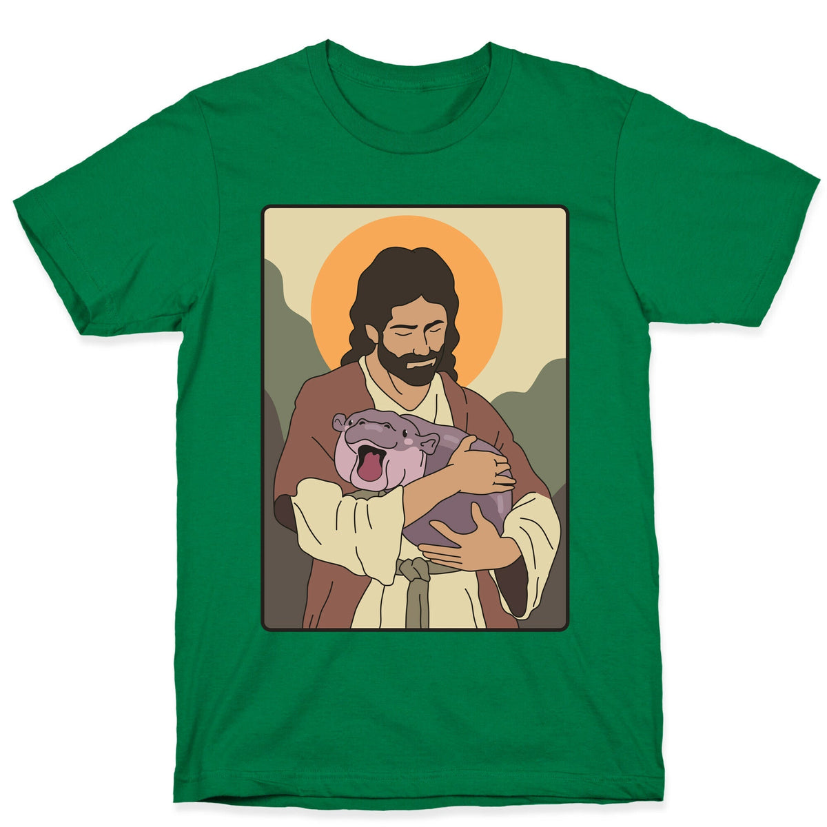 Moo Deng Jesus Unisex