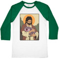 Moo Deng Jesus Baseball Tee Unisex