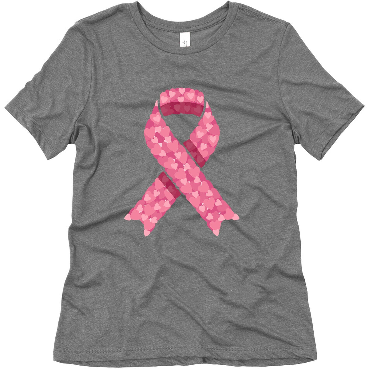 Pink Ribbon Womens Triblend Tee Unisex
