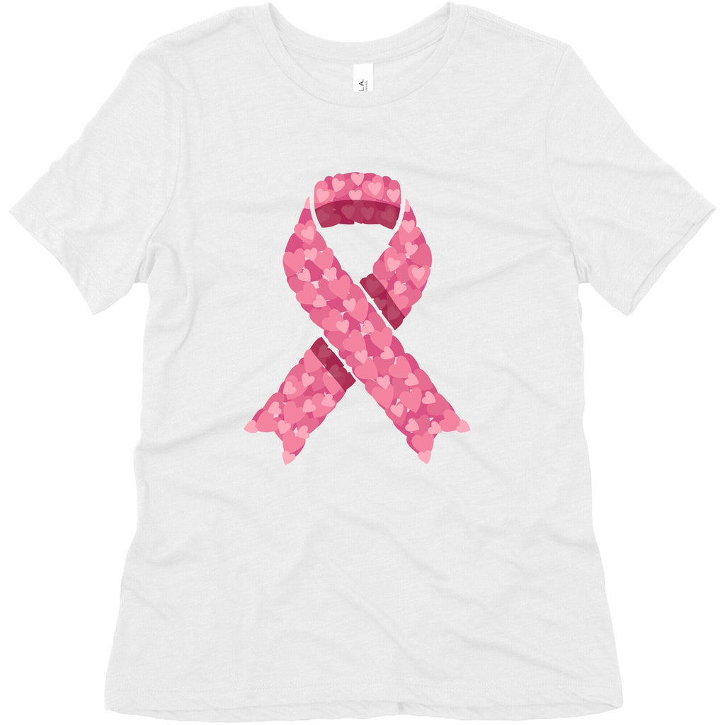 Pink Ribbon Womens Triblend Tee Unisex