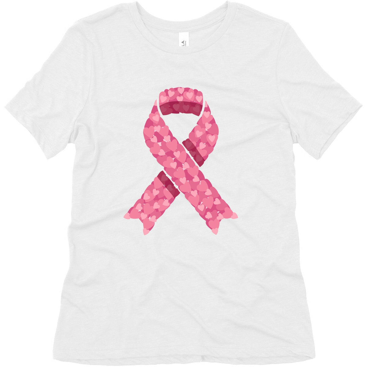Pink Ribbon Womens Triblend Tee Unisex